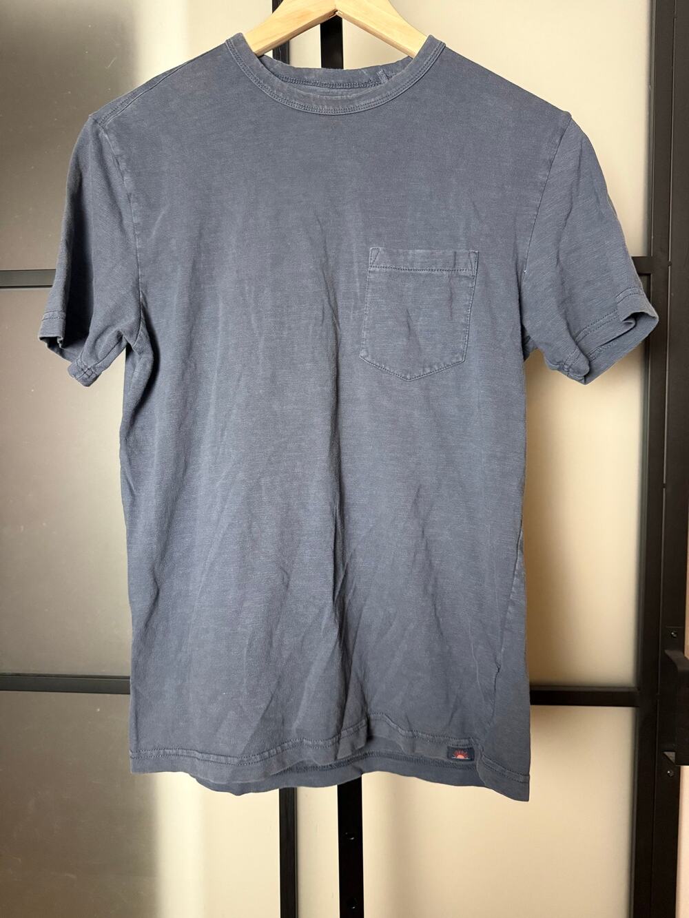 Faherty Sunwashed Pocket Tee Size XS